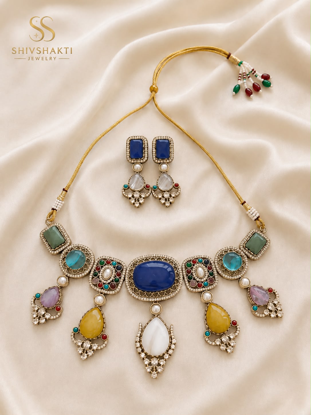 Rangmahal Statement Necklace Set